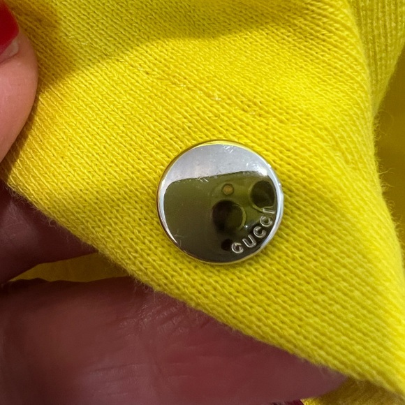 Gucci Mystic Cat Yellow Cat Hoodie Poncho with Graphic - Picture 8 of 10